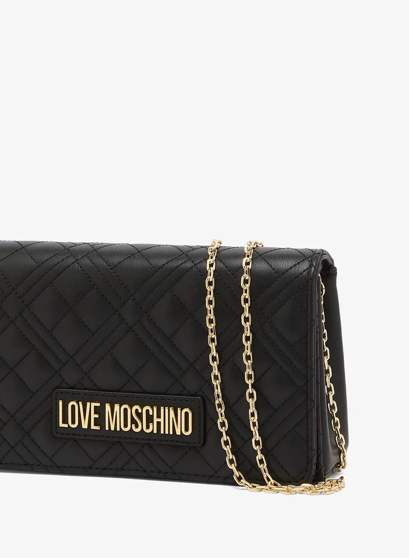 Love Moschino Smart Daily Quilted PU Crossbody Bag